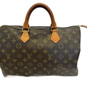 Pre-owned Louis Vuitton monogram canvas tote Monogram Speedy 35