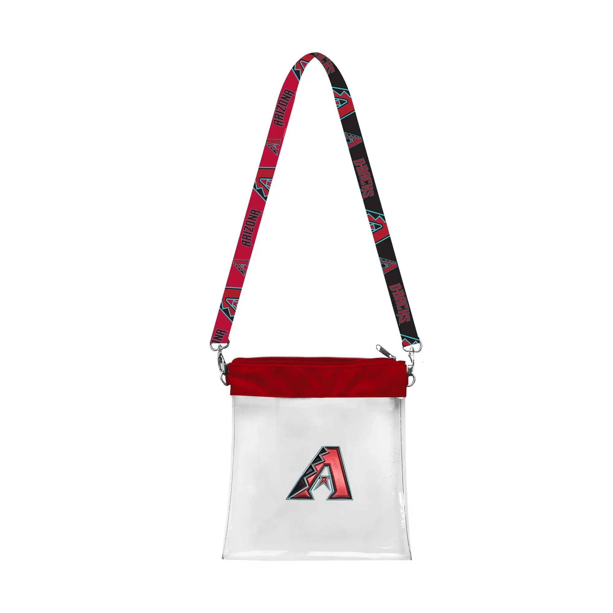 Littlearth MLB 3D Logo Clear Satchelette
