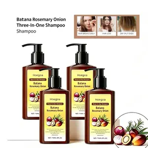 Hoegoa 3-in-1 Nourishing  — Cleanses, nourishes the scalp, moisturizes hair, and leaves it smooth onion rosemary shampoo