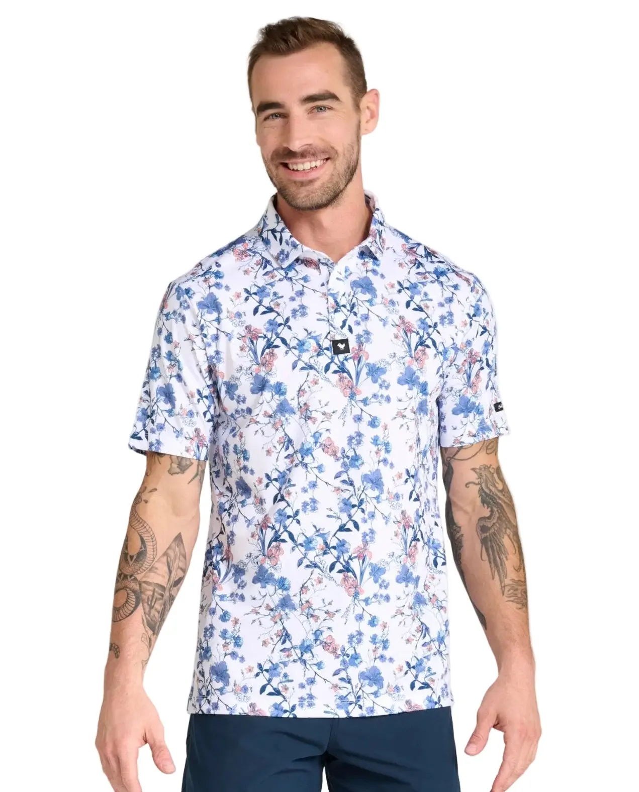 Bad Birdie Wild One Core Performance Polo