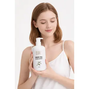 Divine Pure Beauty White Tea Body Moisturizer - Fragranced, Smooth-Texture Daily Moisturizing Body Care Lotion for Long-Lasting Hydration, Fragrance