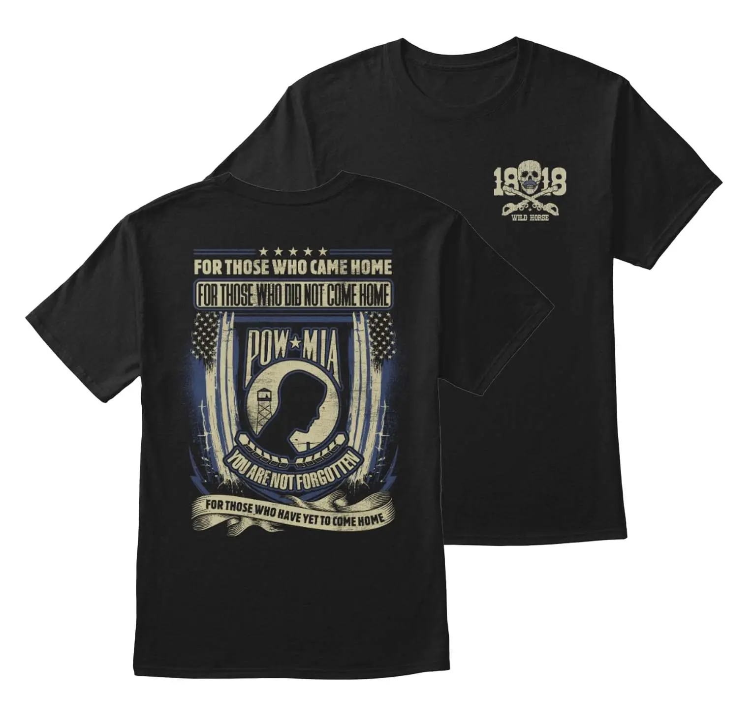 Never Forget - POW-MIA T-Shirt
