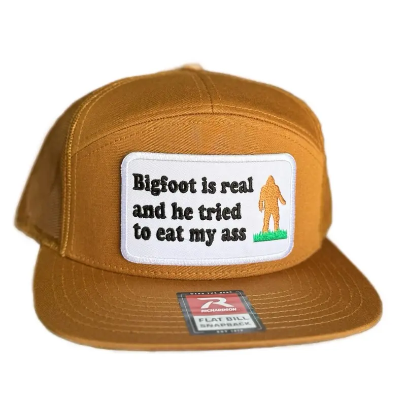 Bigfoot is real and he tried to eat my as Hat