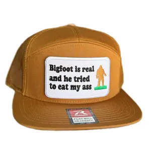 Bigfoot is real and he tried to eat my as Hat