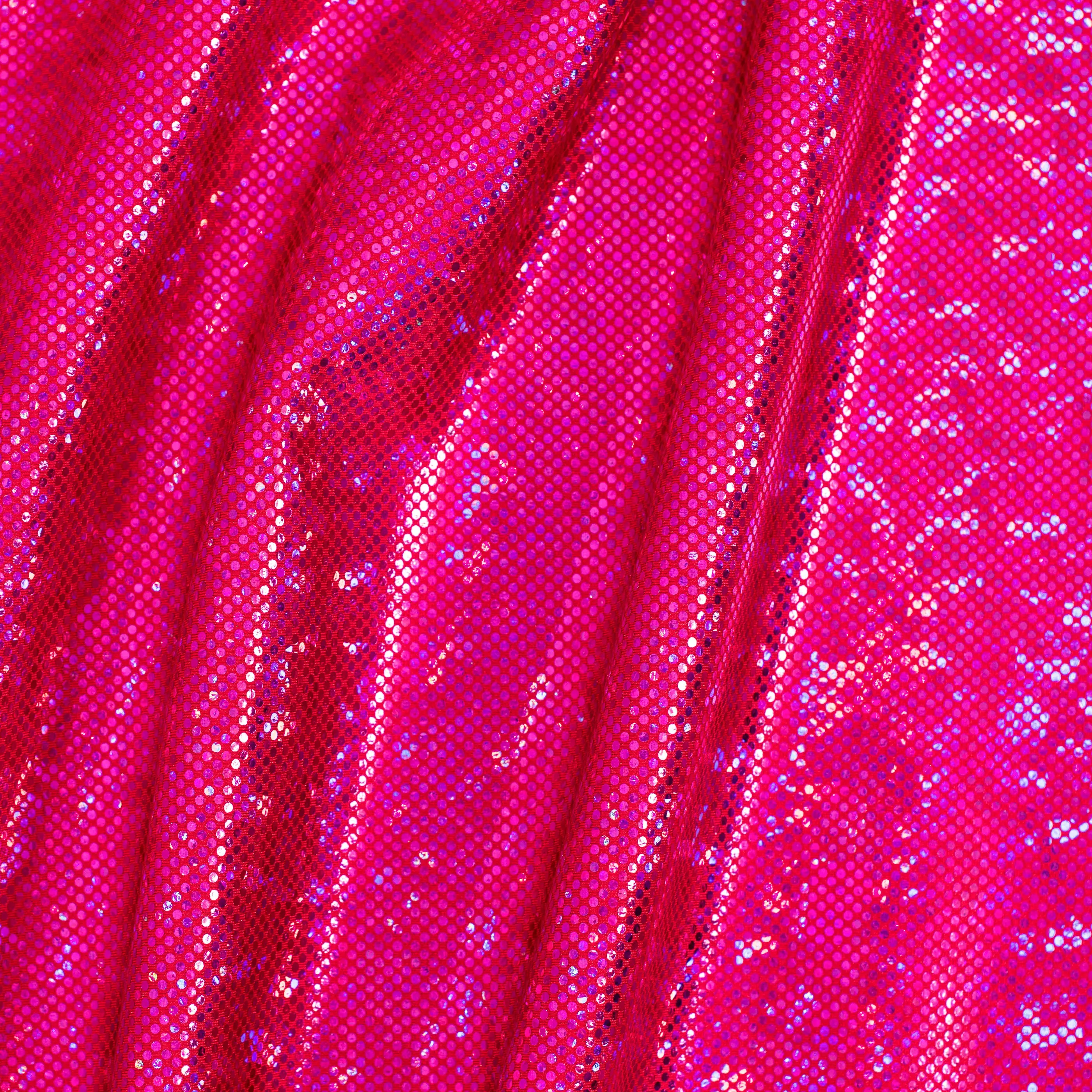 Shatter Glass Holographic Nylon Spandex Fabric - 4-Way Stretch Blend, Lightweight, Durable, Shimmering Foil Finish, Flair & Flexibility for Dancewear, Originality-Focused Crafts from Spandex Palace, Durability, Cosplay, Arts And Crafts, Sold Per Yard