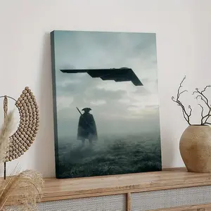 American Airpower Freedom B2 Artistic Wall Decor, Waterproof Canvas Poster, Cute And Vibrant Poster for Bathroom, Living Room, Bedroom, Dorm, A Perfect Gift Idea for New Year Home Decor