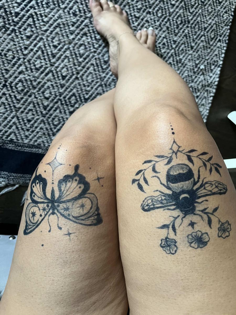 Item: 2 Bottles w/3 Tips, "Celestial" stencils + transfer paper, Standard