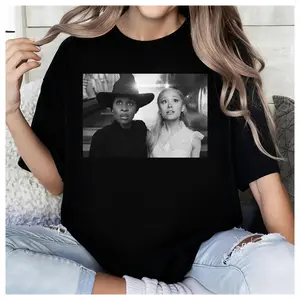 Wicked Movie Retro Elphaba And Glinda Photo T-Shirt, Wicked Musical Tee, Glinda The Good, The Wicked Witch, Wizard Movie Shirt for Fan