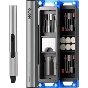 SNAPBLOQ R-A04 Mini Rotary Tool Kit, Cordless or Corded, Brushless Precision Engraving Pen, 22000RPM Variable Speed, 38 Accessories for  Printer Sanding, Polishing, Drilling, Carving DIY Craft