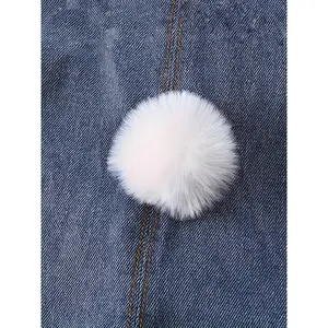 Overalls Embroidered Three-Dimensional Rabbit Tail Kids Overalls Cute And Stylish Boys And Girls Baby Fashion Casual Rabbit Ear Pants, for Outdoor