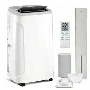 14000 BTU Portable Air Conditioner, 3-in-1 Cool Dry Swing AC Unit with Dehumidifier & Fan, LCD Display Remote Control, Quiet Fast Cooling Air Purification, 850 Sq.Ft, 1146W, CEER 7.6