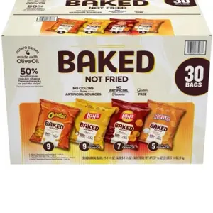 Frito-Lay Baked Mix Chips Variety Pack - Lighter Baked Snack, 30 Count
