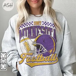 Vintage Minnesota Football Sweatshirt, Retro Sports Fan Trendy Game Day Gift Tee, Minnesota Mascot Sweatshirt, Minnesota Football Fan, #VVvikingg merch, Game Day Gifts