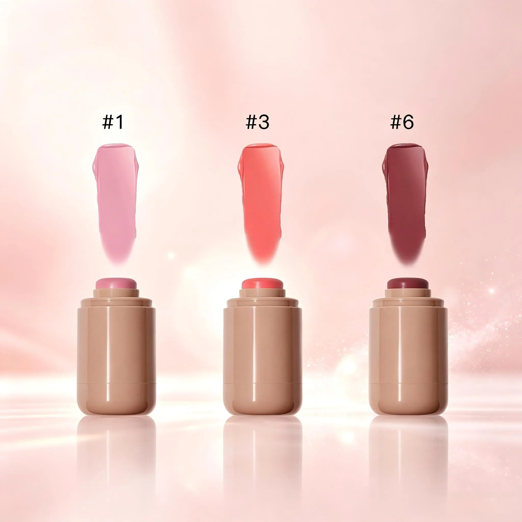 One stick = blush + lip color, my travel makeup essential