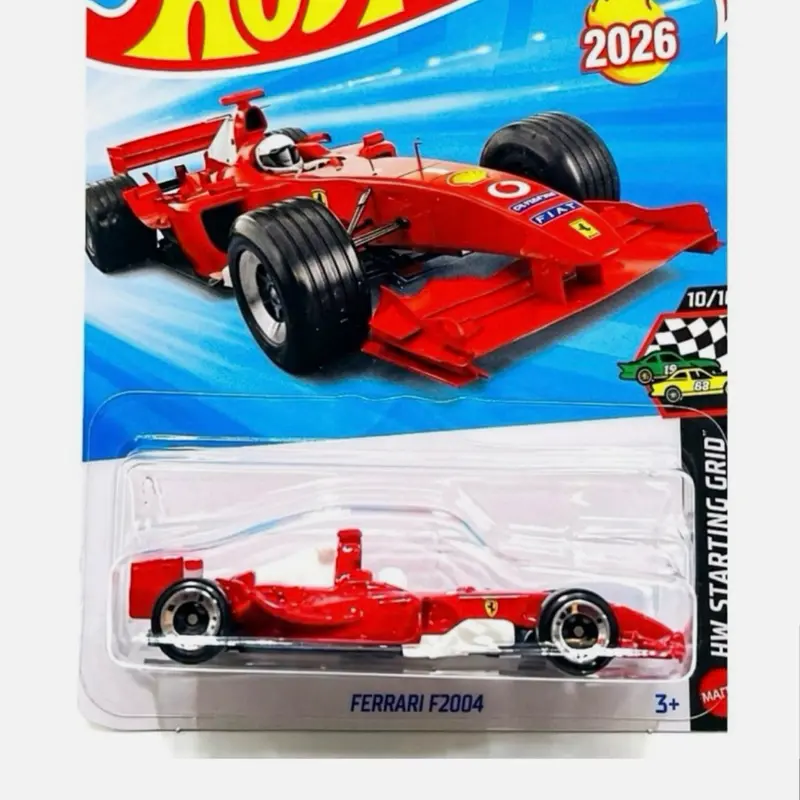Hotwheels 2026 case M Ferrari  F2004