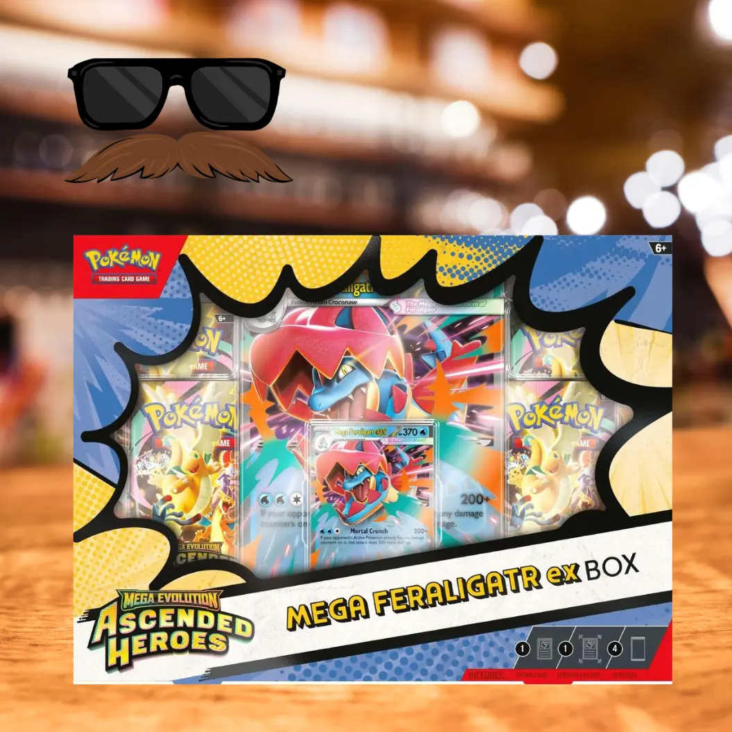 Ascended Heroes Mega Feraligatr ex Box