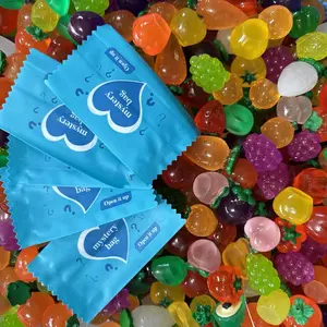 10/20/30-piece Acrylic Fruit Miniature Bead Set - Mystery Blind Bag, Fruit-shaped Crafts, Decoration and Jewelry Making, Creative DIY Projects (Random Selection)