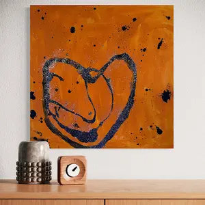 The Love, Painting, Acrylic on canvas, 2023 (24x24")