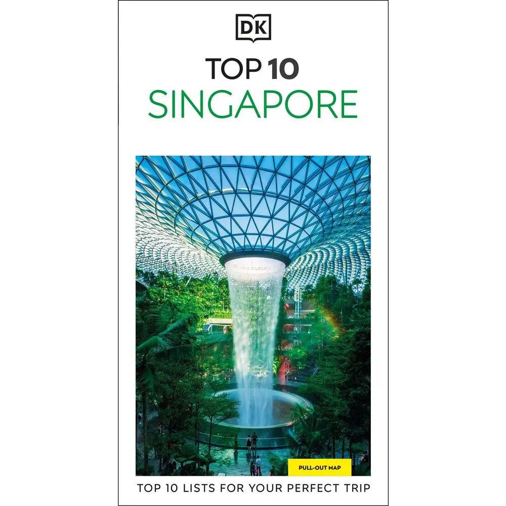 Used DK Eyewitness Top 10 Singapore Travel Book - DK Publishing (Dorling Kindersley), English Paperback, Full-Color Area Maps, Good Condition, Insider Tips And Advice, 0.45 Pounds