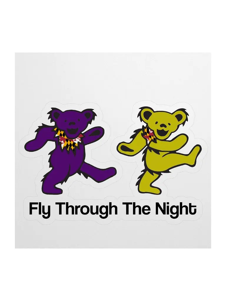 Fly Through The Night Sticker