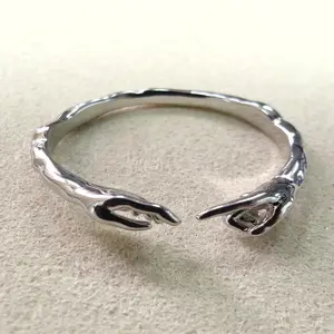 Unique Minimalism Hand To Adam Giving Jewelry resizable ladies band Party For Of Luxury Gifts Fashion graceful Life God Gift resizable