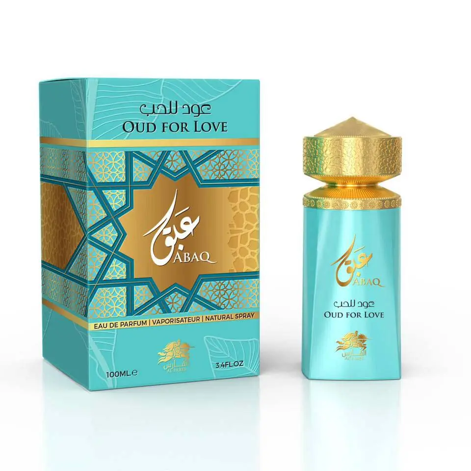 Abaq Oud For Love Eau de Parfum for Women 100ml | Cherry, Jasmine, Vanilla & Coffee
