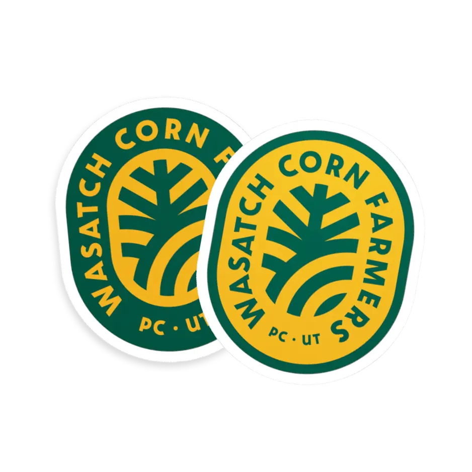 Wasatch Corn Farmers Sticker Sheet