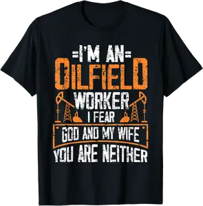 Oil Well Oilfeild Oilfield Trash Oilfield T-Shirt - Alizejaqua Shop 89B0B2N1LRPK