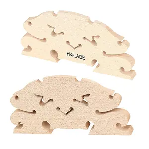 Hk Lade Morin Khuur Bridge Parts Professional Violin Repair Replacement Tool Maple Material for Instrument Maintenance