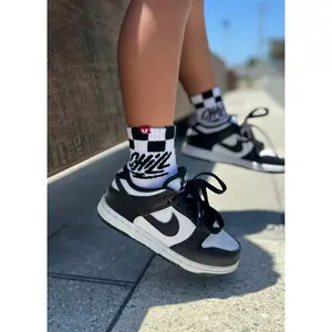Chill Crew Socks White