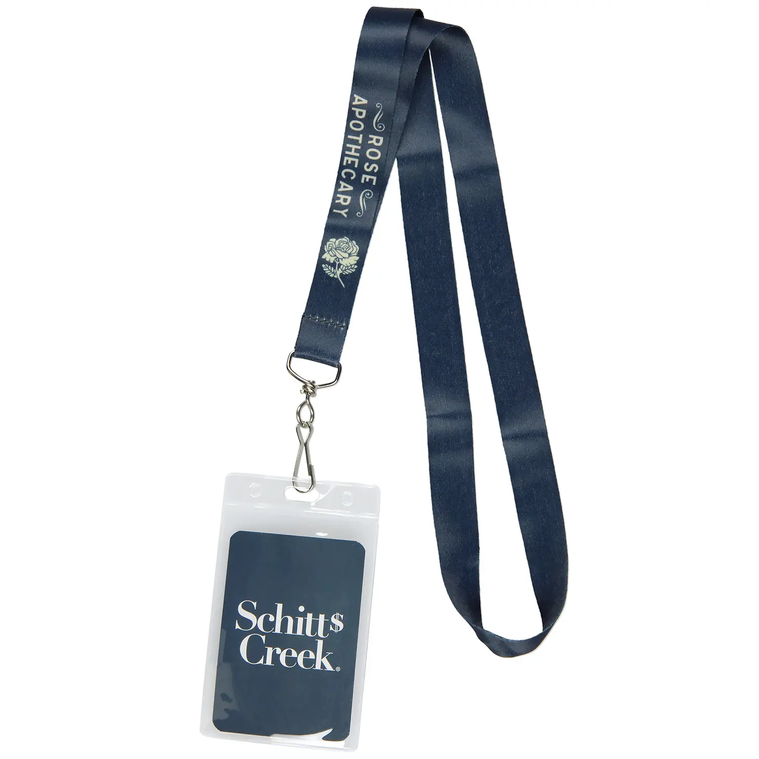 Culture Fly Schitts Creek Rose Apothecary ID Badge Holder 1" Strap Lanyard