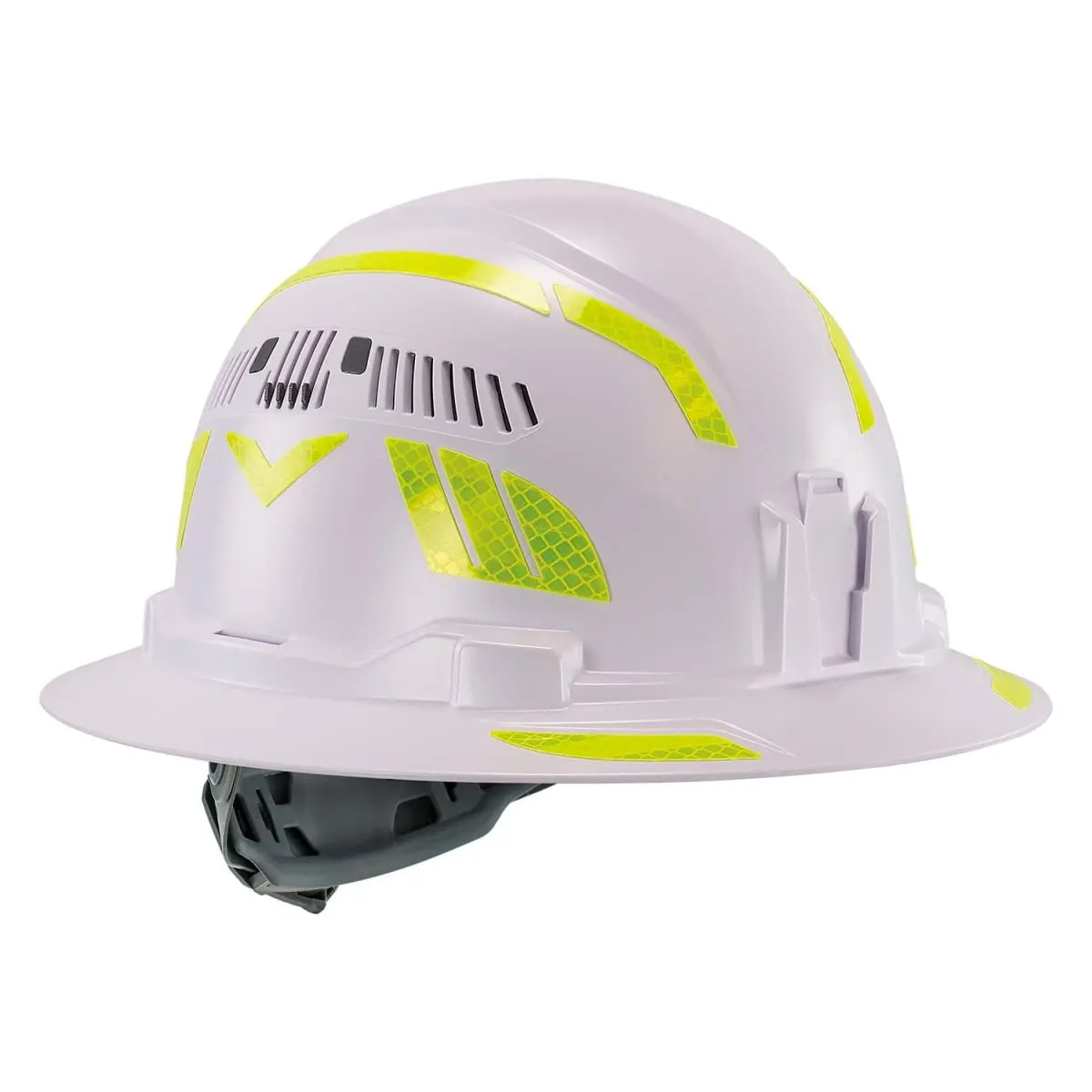Ergodyne B3168789 Skullerz 8961 Prismatic Peel-Stick Reflective Stickers Kit for Hard Hats & Safety Helmets - Yellow, Boosts Visibility