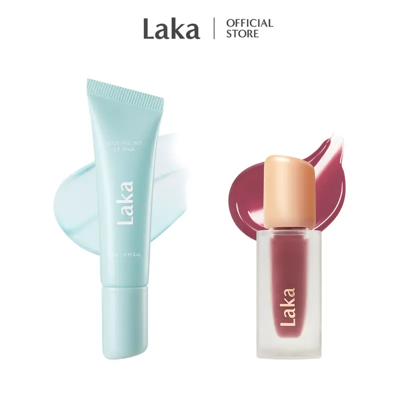 [Laka] Prep Lip Mask & Mini Fruity Tint Duo