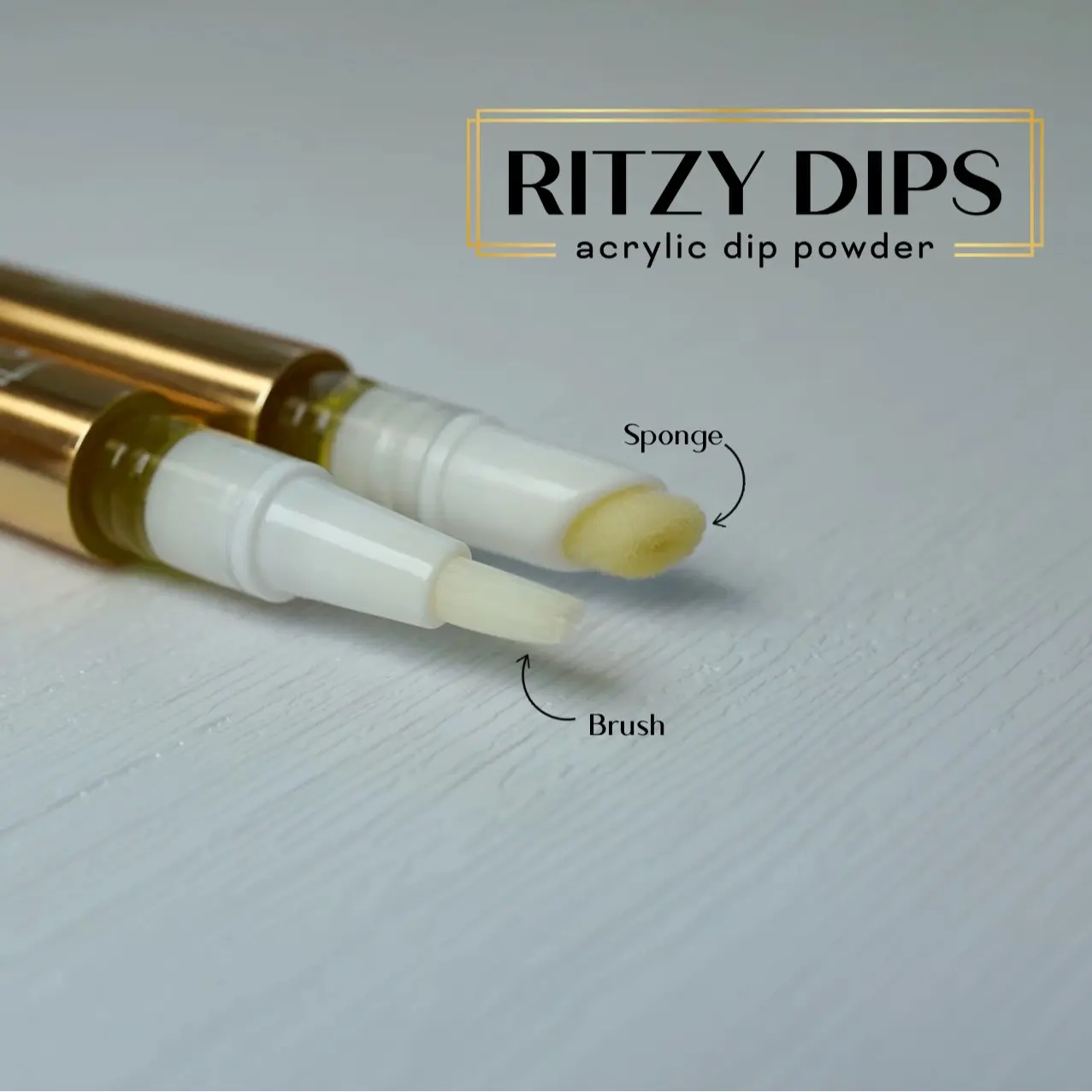 Ritzy Nail Cuticle Oil-Forumlated Nail Oil for Strength & Moisturized Manicure - Blend with Organic Jojoba Oil, Vitamin E, & Nourishing Oils