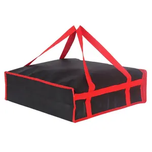 Reusable Food Delivery Bag, Lightweight and Fully Sealed Pizza Transport Bag, Suitable for Refrigerated and Ambient Temperature Food Storage