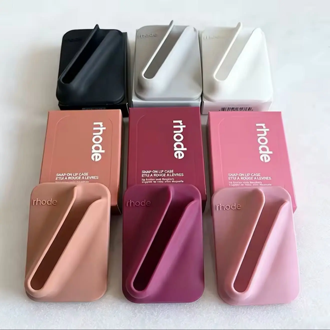 Snap-On Lip Case MagSafe Phone Accessory for IPhone - Magnetic Lip Holder for iPhone 17 Air 16 15 14 13 Pro Max Gloss Phone Cases