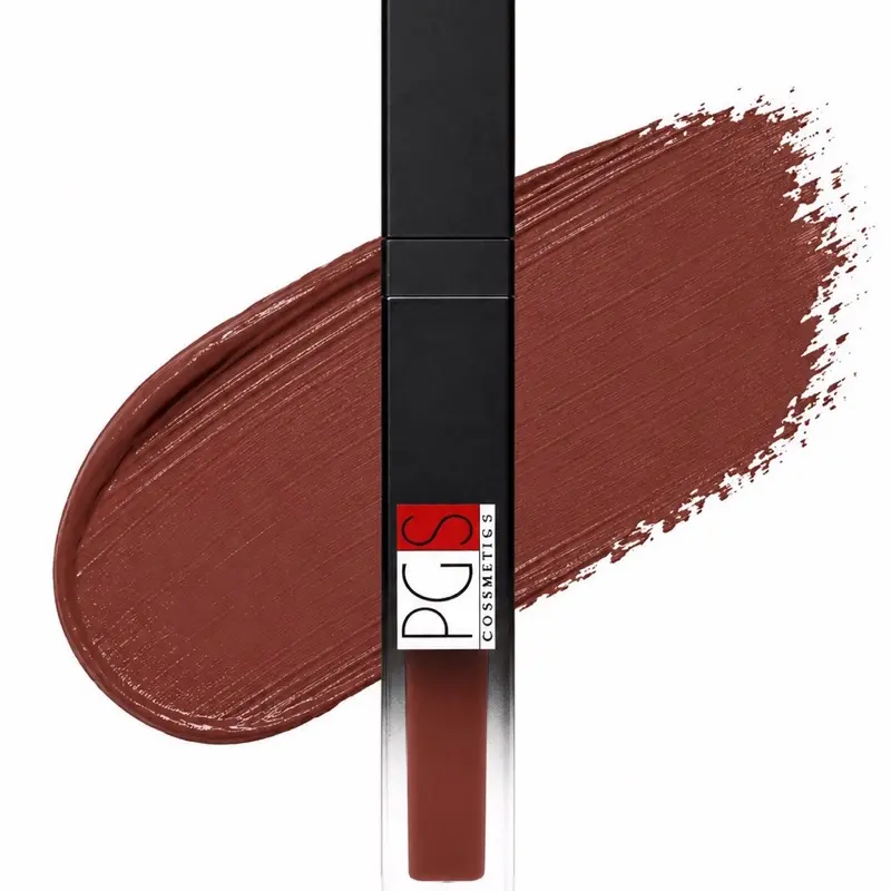 PGS Cosmetics “Sultry” Liquid Matte Lipstick Color Lip Care Makeup vegan, cruelty free Gloss Lipgloss