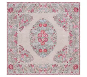 Safavieh Blossom Crest Washable 6'-7" x 6'-7" Square Rug Safavieh Blossom Crest Washable 6'-7" x 6'-7" Square Rug