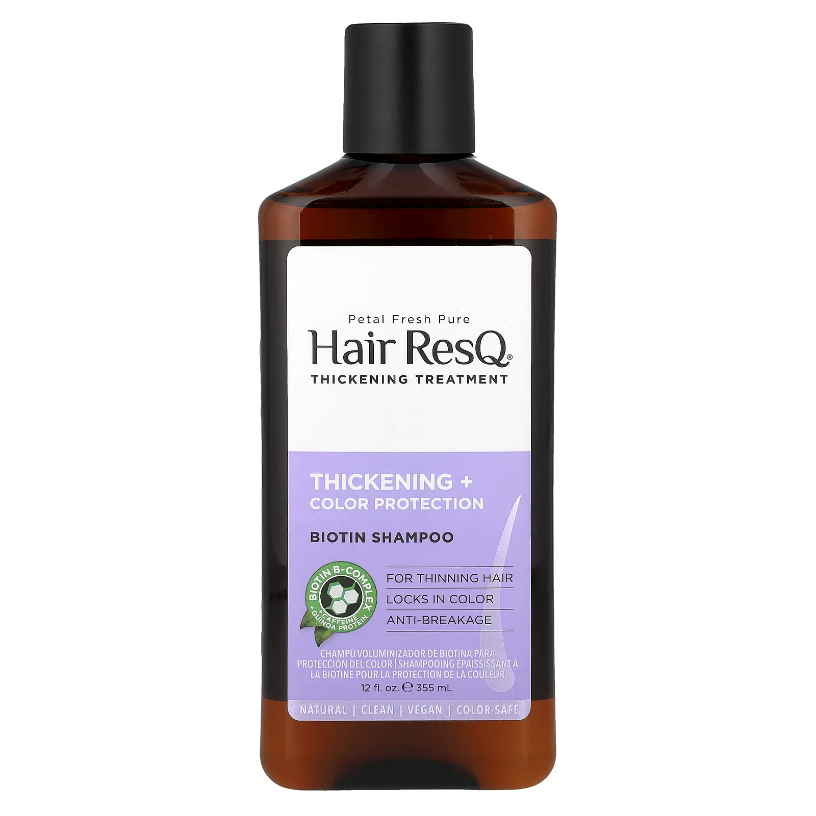 Petal Fresh Hair ResQ®, Thickening Treatment, Biotin Shampoo, 12 fl oz (355 ml)