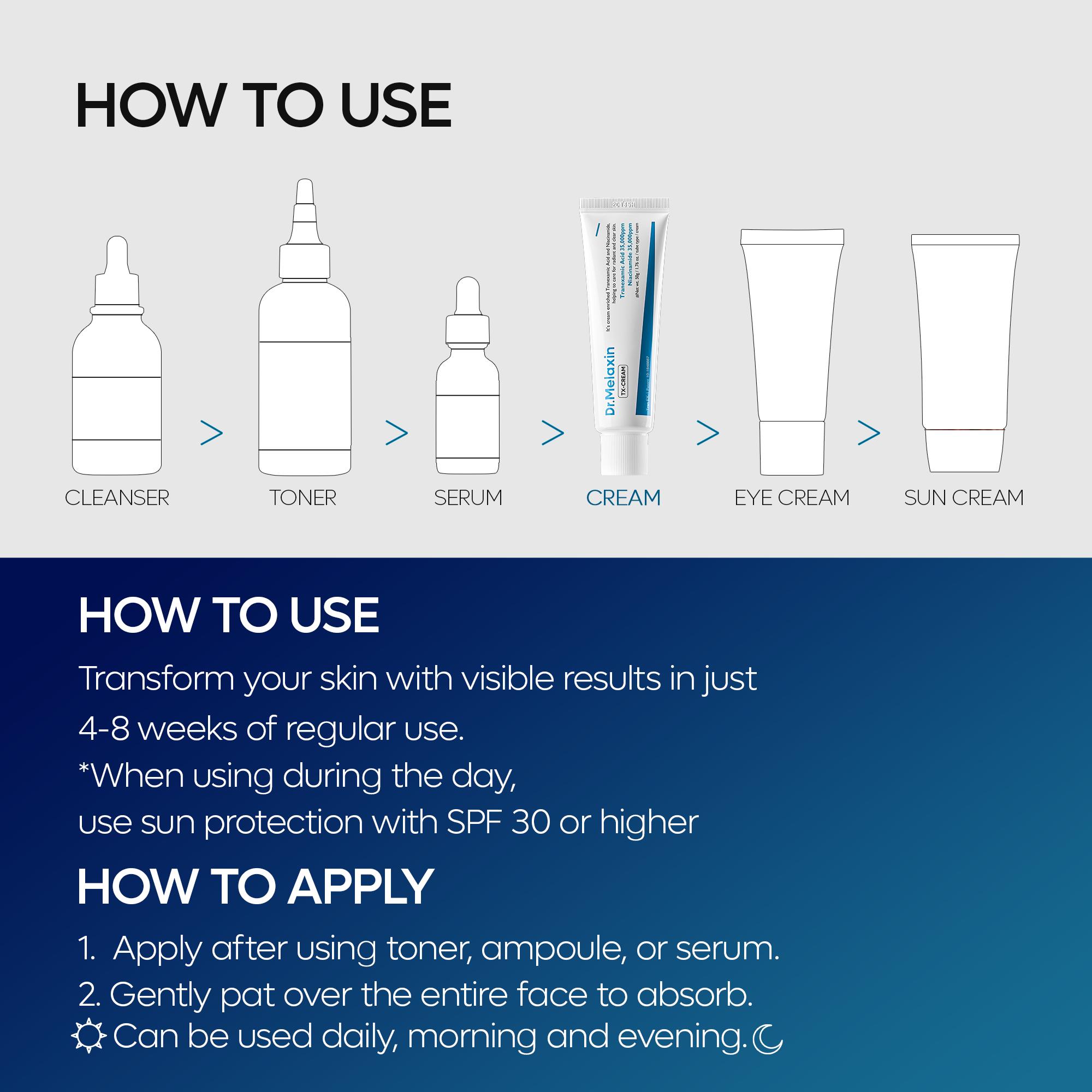 [Dr.Melaxin Official] Dark Spot Cover & Fade Duo | TX-Cream & Cover Eye Cream formulated for Melasma, Hyperpigmentation, and Instant Concealing