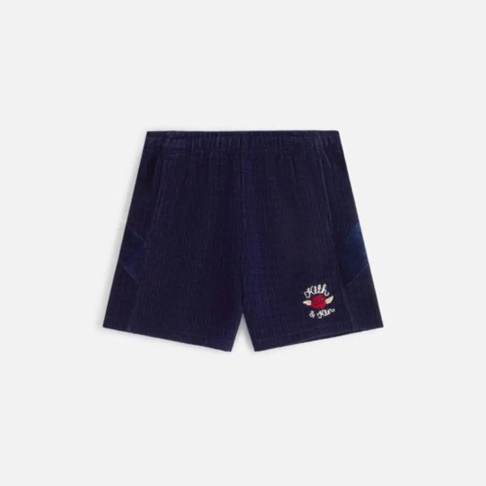 Kith Women's Bonded Pointelle Rayne Short - Navy Size XS