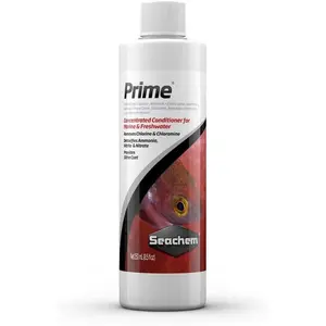 Seachem Prime Water Conditioner F/W &S/W, 250 Ml (8.5 Oz) Seachem Laboratories Inc