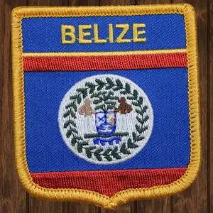 Belize Embroidered Patch — Iron On