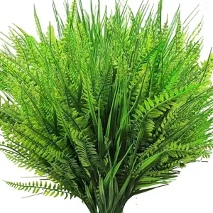10 Piece Realistic Plant Party Decoration, Holiday Decor, Wedding Decor, Home Decor, Fake Flowers, Valentine's Day Gift, Birthday Present, Artificial Boston Ferns