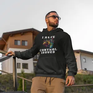 "Controled Chaos" Gamer Hoodie - Embrace Your Control Issues in Style!
