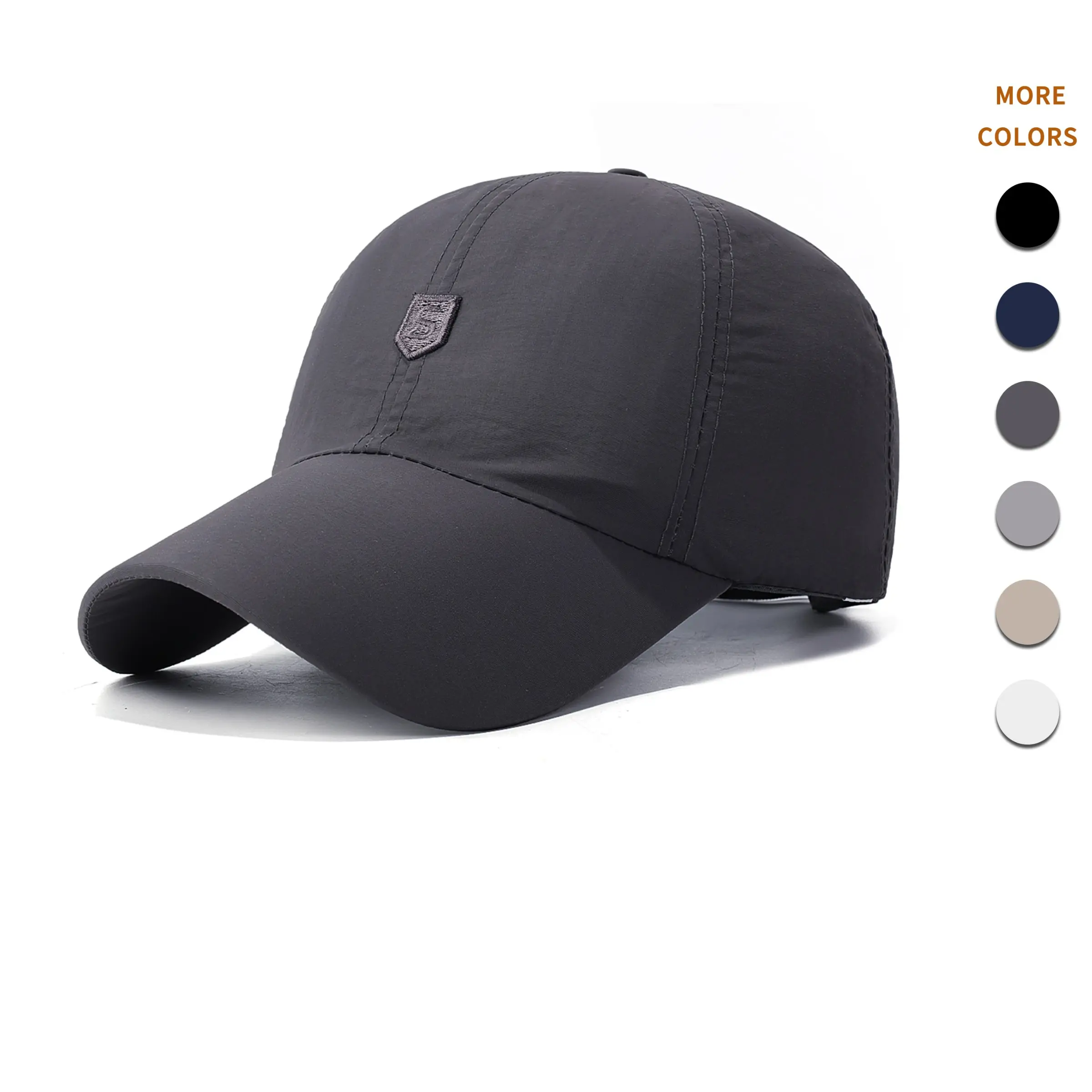 1 Quick-Dry No-Hole Baseball Cap, Casual and Versatile Style, Sun-Protective and Shade, Moisture-Wicking Fabric, Adjustable Strap, Unisex, Ideal for Outdoor Activities, Daily Commuting, and Sports Fitness.