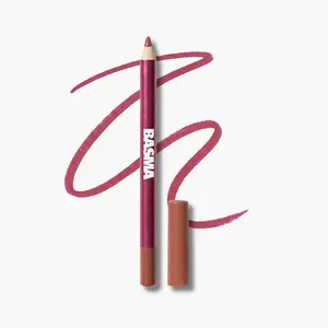 BASMA Lip Lock Liner - Creamy, Smudge-Proof, Transfer-Proof, 8hr Wear
