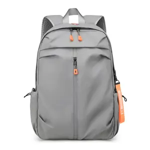 Men's Backpack Lightweight Large Capacity Outdoor Double-Shoulder Logo Printed Laptop Bag Travel Student Cross-Border School Bag