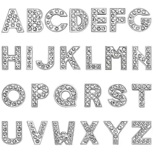 Shoe Decoration Charm A-Z 0-9 10mm Letter Digit Accented Cute Shoe Accessory DIY Sandal Charms DIY Shoe Accessories Decoration Jewels Party Favors