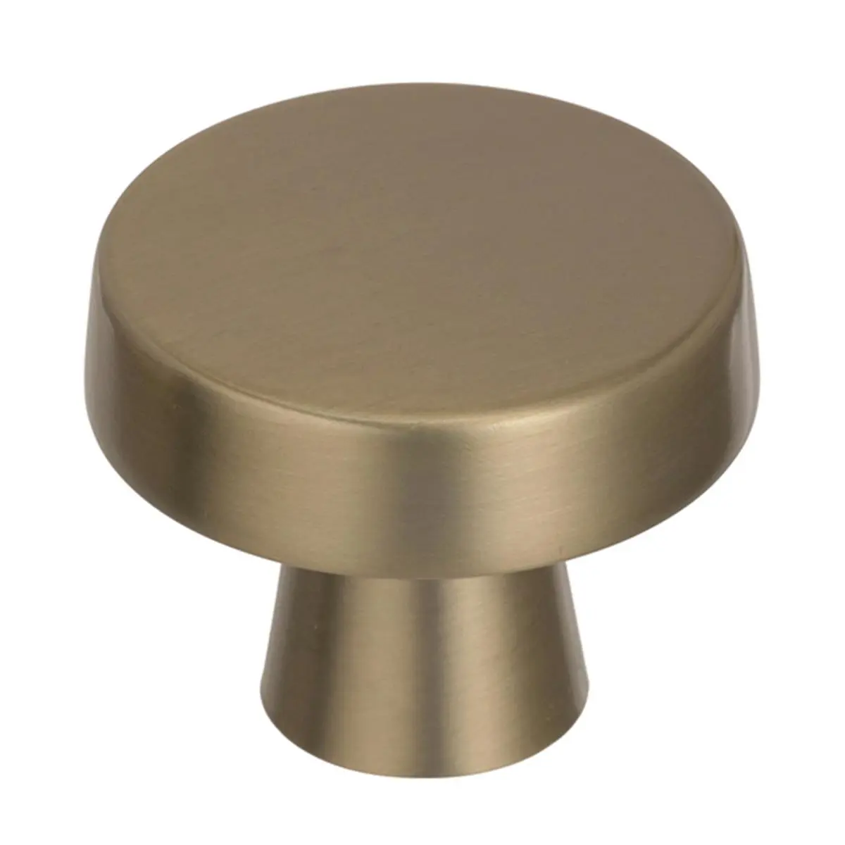Amerock Blackrock 1.75 in. Golden Champagne Zinc Alloy Metal Cabinet Doorknob - Reliable Performance Durable Home Hardware